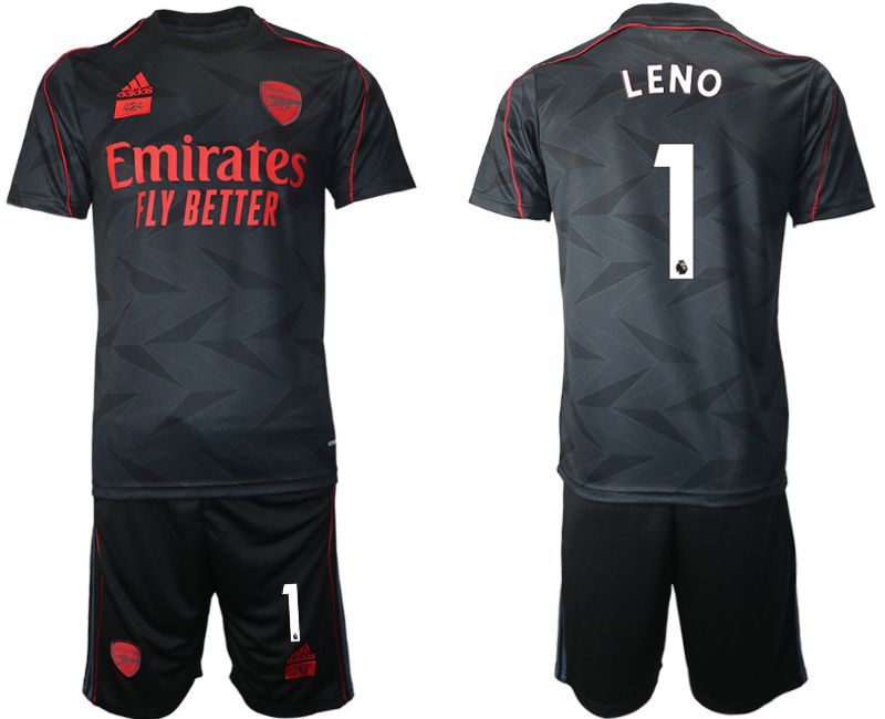 Men 2020-2021 Club Arsenal commemorative edition black #1 Adidas Soccer Jersey